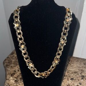 Alfani Gold Floral Accent Necklace